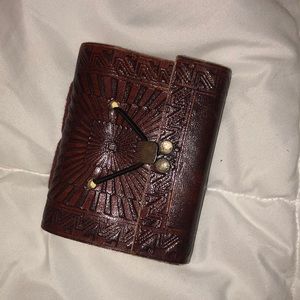Leather booklet